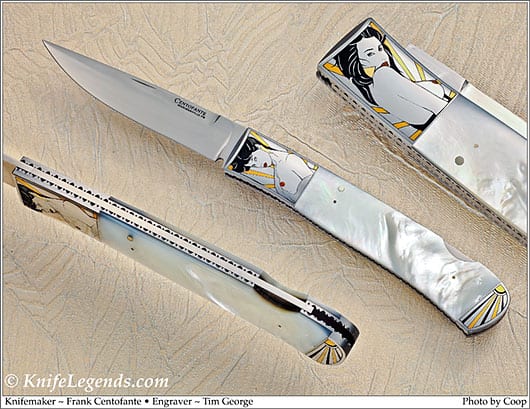 Frank Centofante custom knife