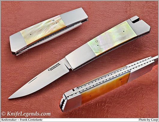 Frank Centofante custom knife