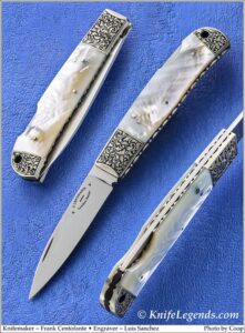 Frank Centofante custom knife