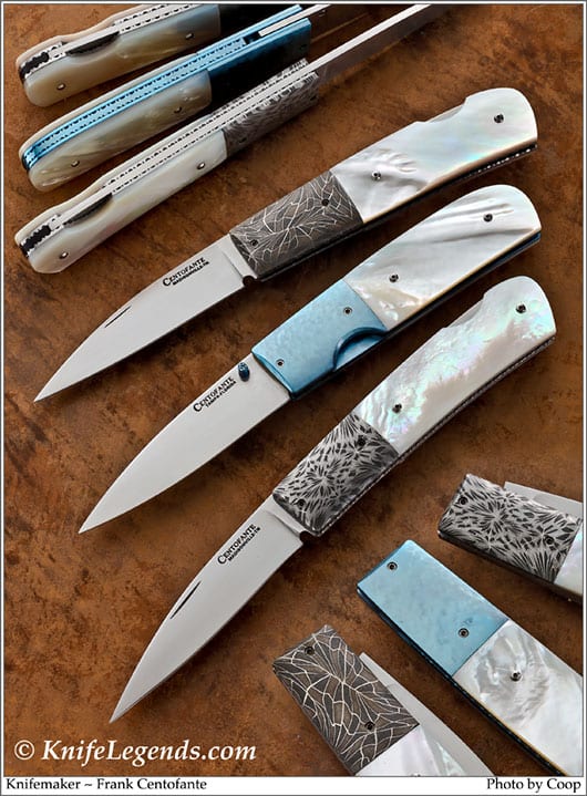 Frank Centofante custom knife