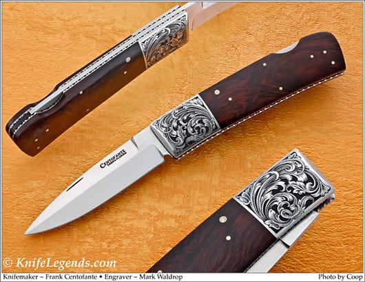 Frank Centofante custom knife