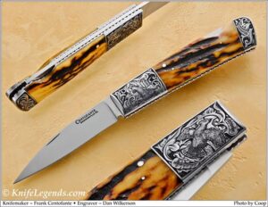 Frank Centofante custom knife