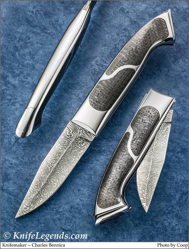 Charly Bennica custom knife