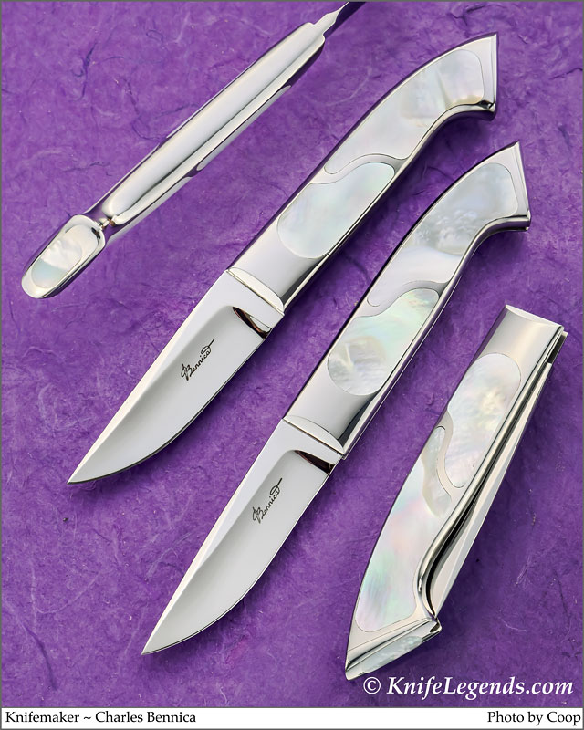 Charly Bennica custom knife