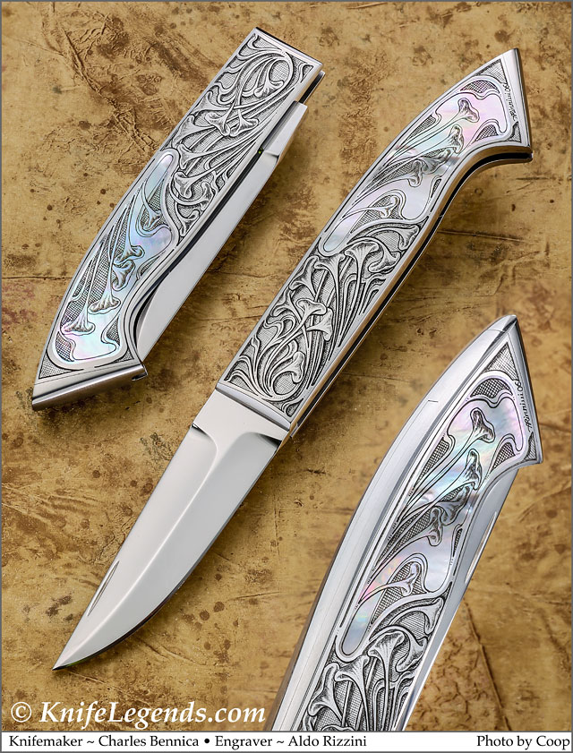 Charly Bennica custom knife