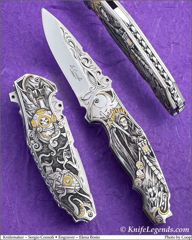 Sergio Consoli custom knife