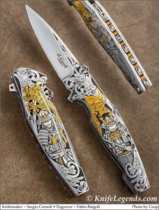 Sergio Consoli custom knife