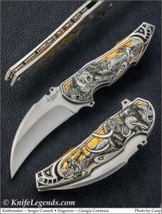 Sergio Consoli custom knife