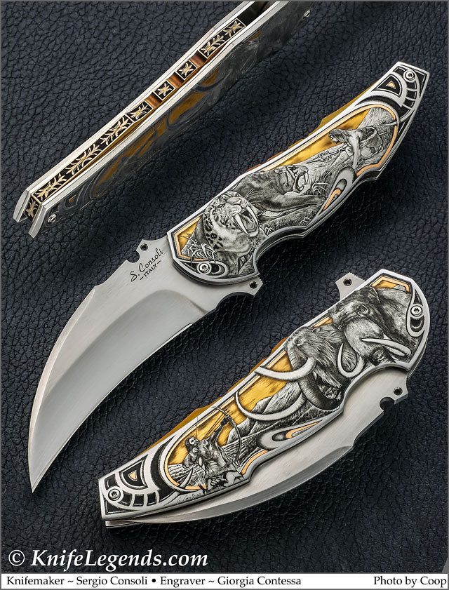 Sergio Consoli custom knife
