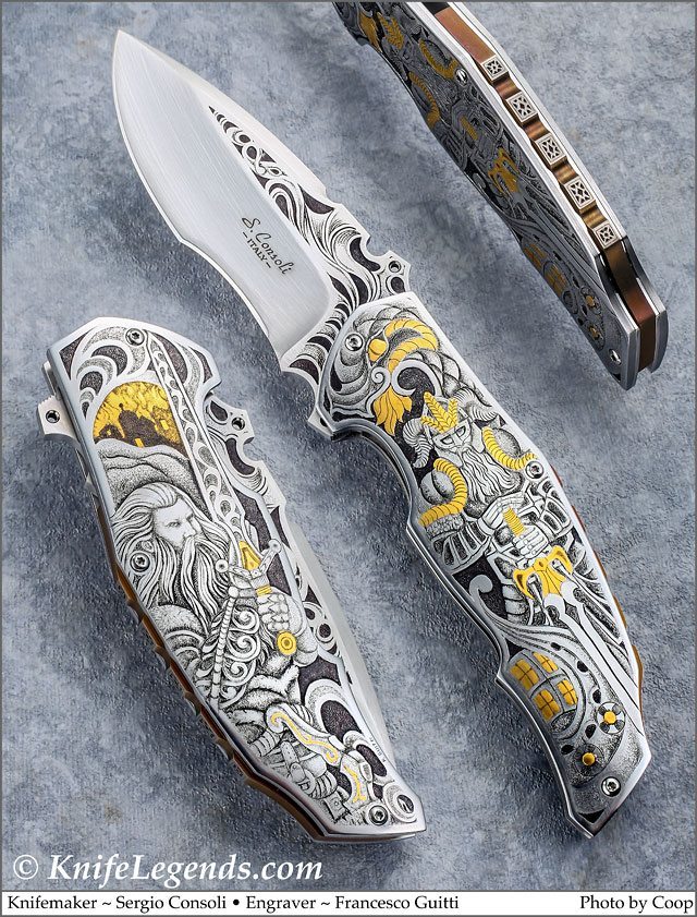 Sergio Consoli custom knife