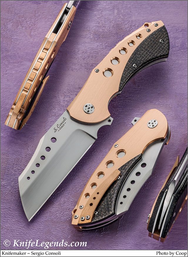 Sergio Consoli custom knife
