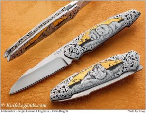 Sergio Consoli custom knife