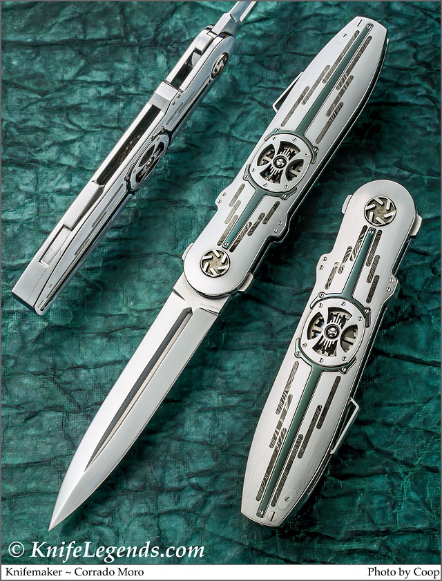 Corrado Moro custom knife