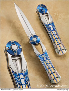 Corrado Moro custom knife