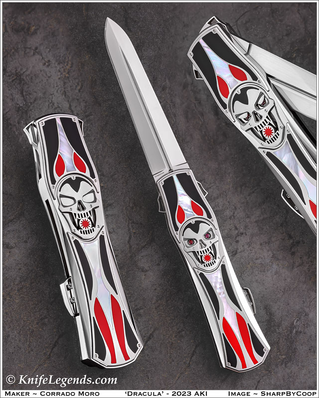 Corrado Moro custom knife