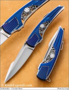 Corrado Moro custom knife