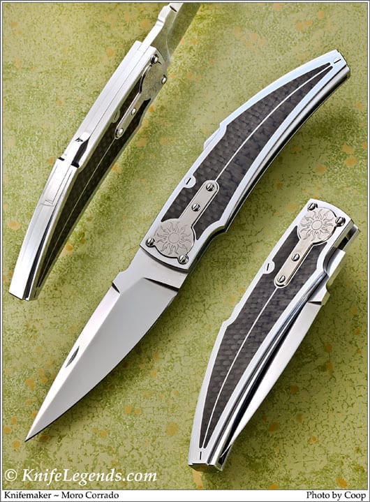 Corrado Moro custom knife