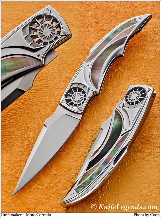 Corrado Moro custom knife