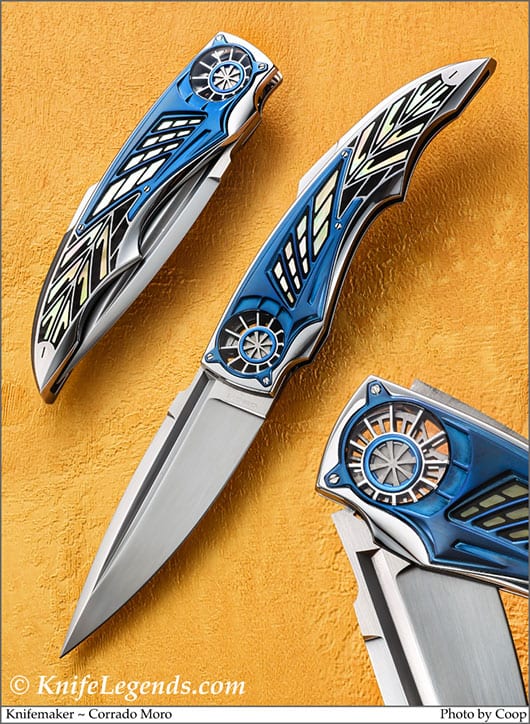 Corrado Moro custom knife