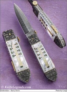 Barry Davis custom knife