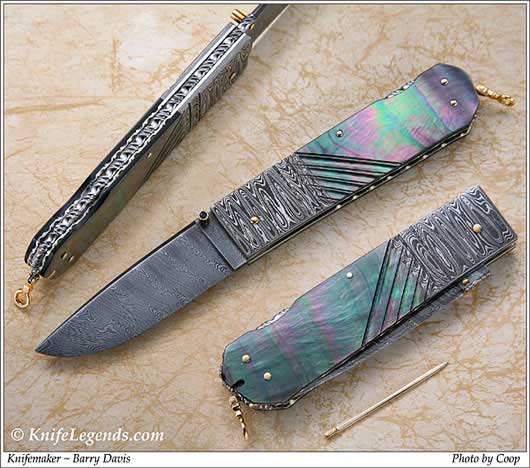 Barry Davis custom knife