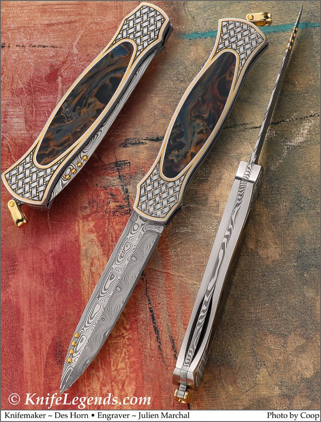 Des Horn custom knife