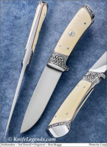 Ted Dowell custom knife