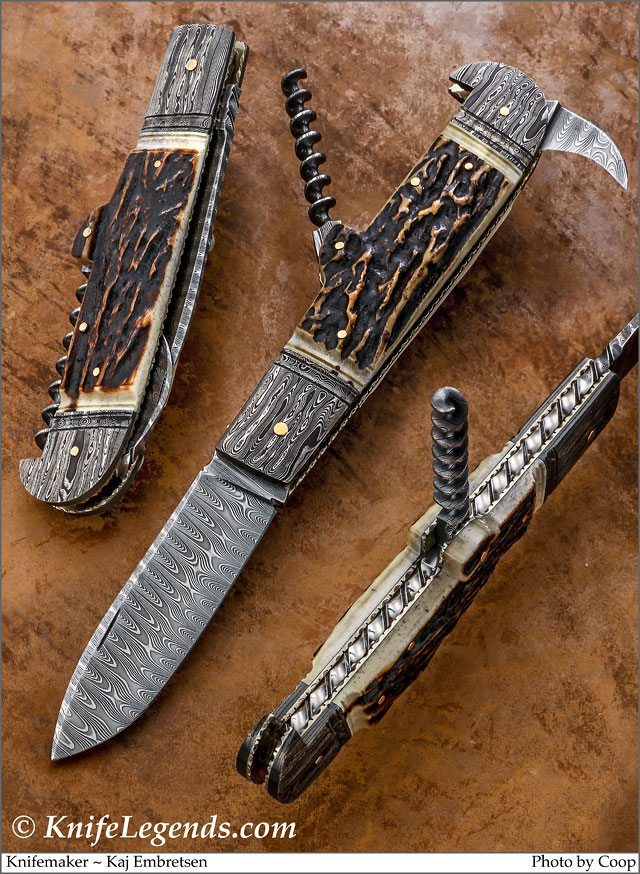 Kaj Embretsen custom knife