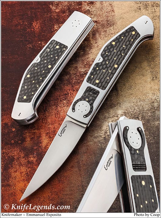Emmanuel Esposito custom knife