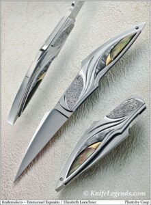 Emmanuel Esposito & Elizabeth Loerchner custom knife