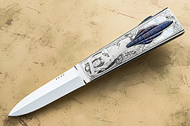 Antonio Fogarizzu custom knife