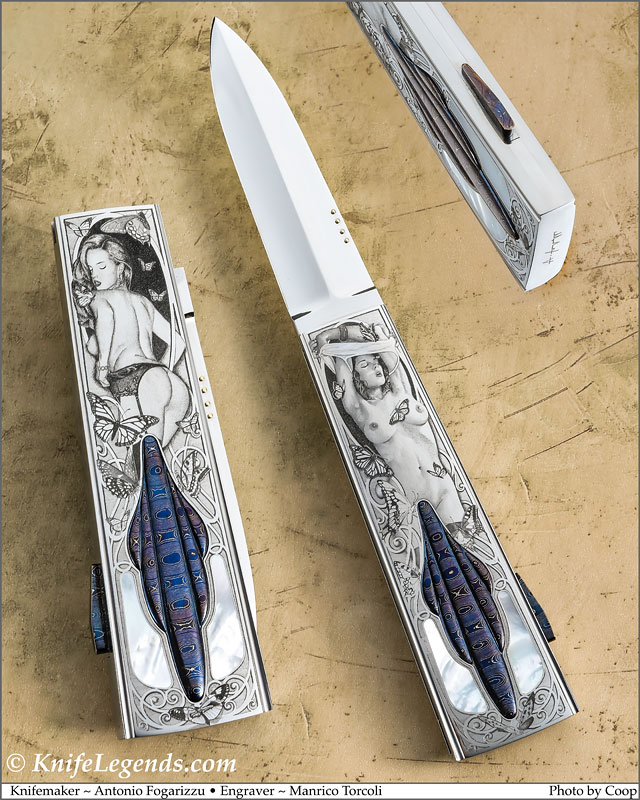 Antonio Fogarizzu custom knife