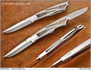 Antonio Fogarizzu custom knife