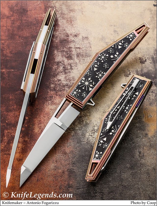 Antonio Fogarizzu custom knife