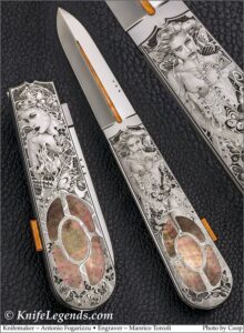 Antonio Fogarizzu custom knife