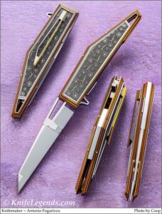 Antonio Fogarizzu custom knife