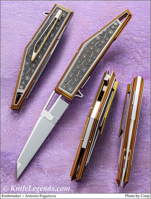 Antonio Fogarizzu custom knife