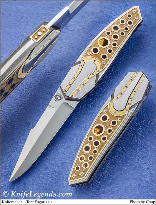 Tore Fogarizzu custom knife
