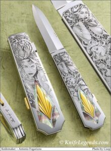 Antonio Fogarizzu custom knife
