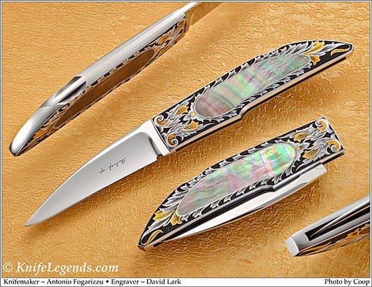 Antonio Fogarizzu custom knife