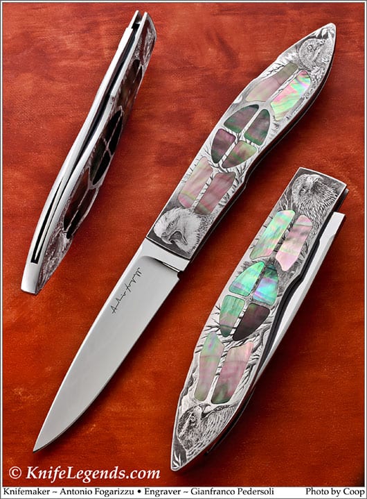 Antonio Fogarizzu custom knife