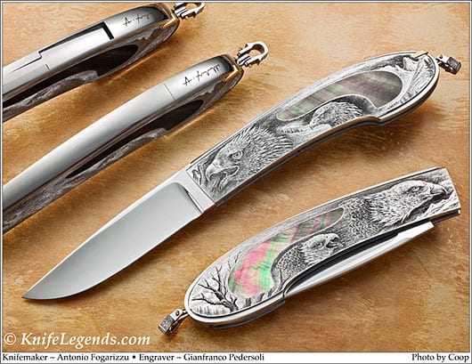 Antonio Fogarizzu custom knife