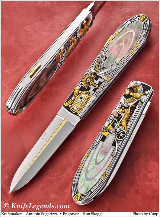 Antonio Fogarizzu custom knife