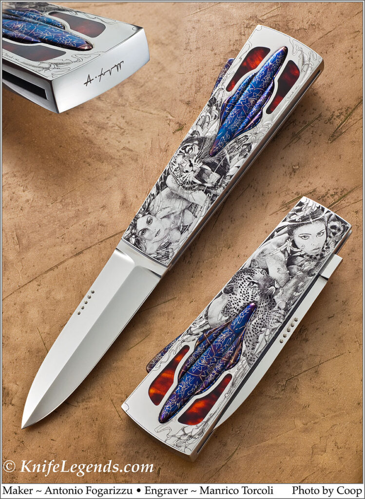 Antonio Fogarizzu custom knife