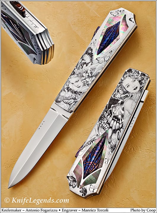 Antonio Fogarizzu custom knife