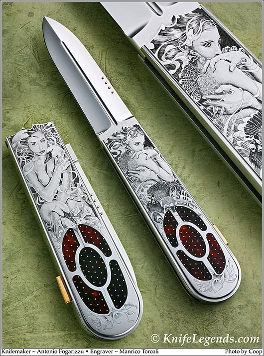 Antonio Fogarizzu custom knife