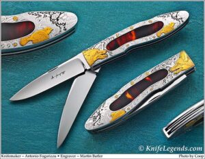 Antonio Fogarizzu custom knife