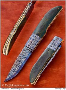 Antonio Fogarizzu custom knife