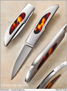 Antonio Fogarizzu custom knife