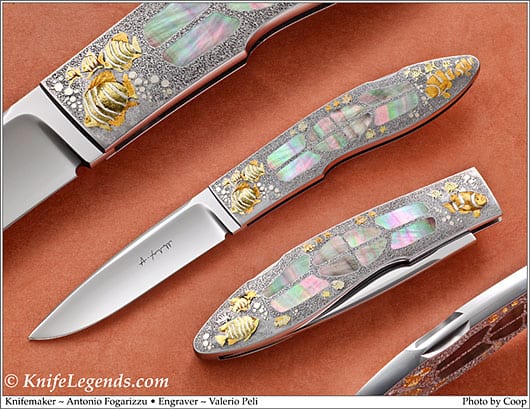 Antonio Fogarizzu custom knife